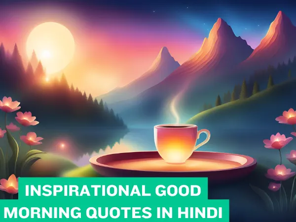 Inspirational Good Morning Quotes in Hindi