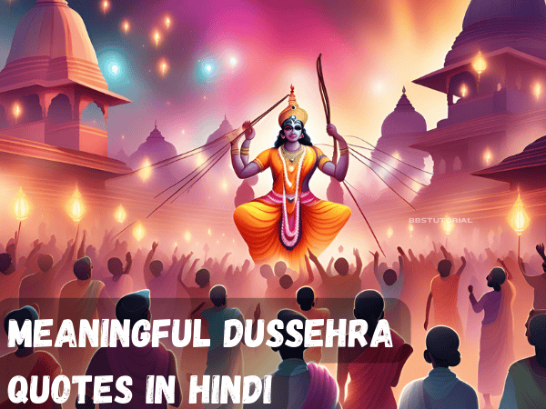 Meaningful Dussehra Quotes in Hindi