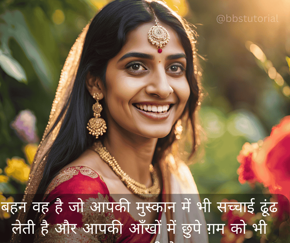 Sister Quotes in Hindi 1